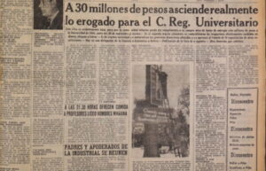 digitalizaciones del Diario la Mañana donde se puede visualizar el escudometro.